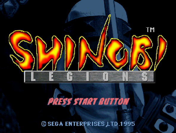 Shinobi Legions Title Screen